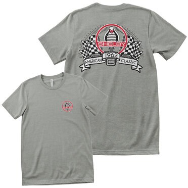 Läs mer om Shelby Racing Flags T-Shirt, T-Shirt