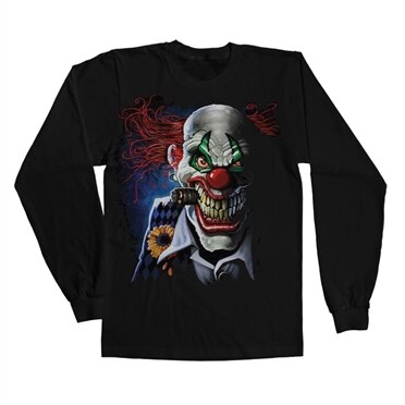 Läs mer om Joker Clown Long Sleeve Tee, Long Sleeve T-Shirt