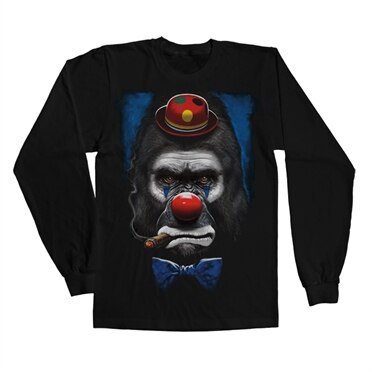 Läs mer om Gorilla Clown Long Sleeve Tee, Long Sleeve T-Shirt