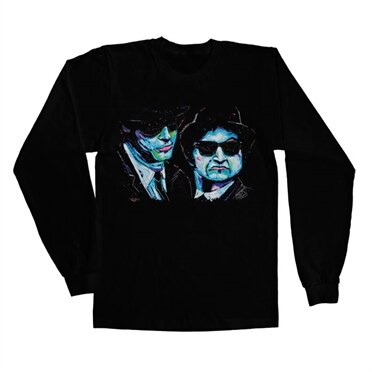 Blues Brothers - Colorful Long Sleeve Tee, Long Sleeve T-Shirt