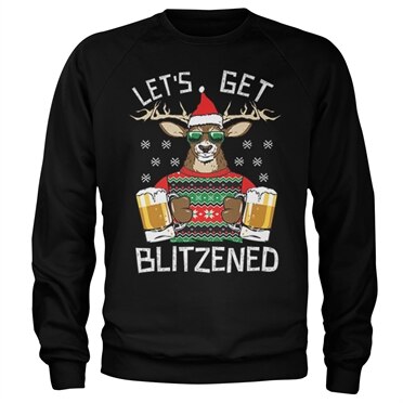 Läs mer om Lets Get Blitzened Sweatshirt, Sweatshirt