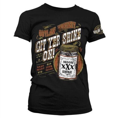 Outlaw Whisky Girly T-Shirt, Girly T-Shirt
