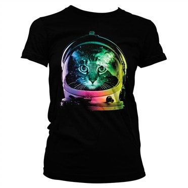 Läs mer om Space Cat Girly Tee, T-Shirt