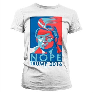 Läs mer om Trump - Nope Girly Tee, T-Shirt