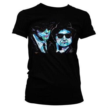 Blues Brothers - Colorful Girly Tee, Girly Tee