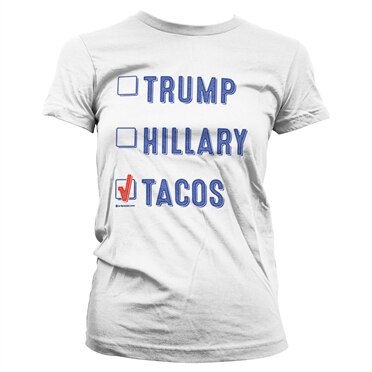 Vote Tacos Girly Tee, Girly Tee