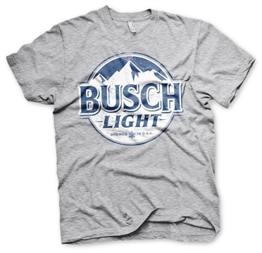 Busch Light Beer Vintage Logo T-Shirt, Basic Tee