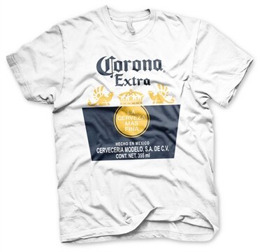 Corona Extra Label T-Shirt, Basic Tee