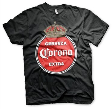 Corona Extra Retro Logo T-Shirt, Basic Tee