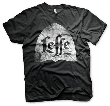 Läs mer om Leffe Distressed Alcove Logo T-Shirt, T-Shirt