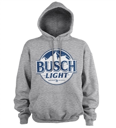 Busch Light Beer Vintage Logo Hoodie, Hooded Pullover