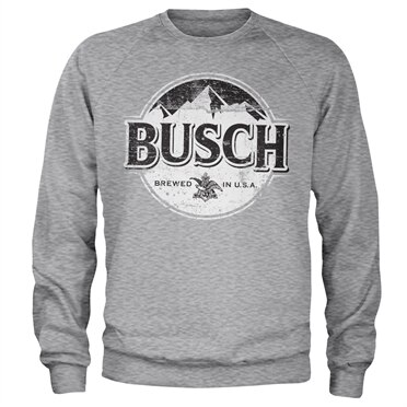 Läs mer om Busch Beer BW Washed Logo Sweatshirt, Sweatshirt