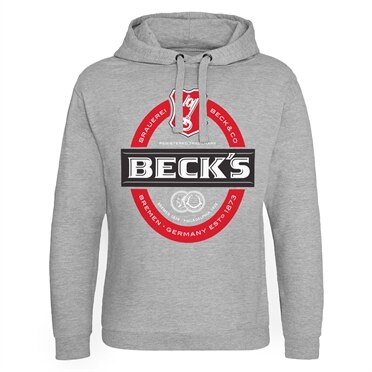 Läs mer om Becks Label Logo Epic Hoodie, Hoodie