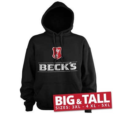 Läs mer om Becks Washed Logo Big & Tall Hoodie, Hoodie