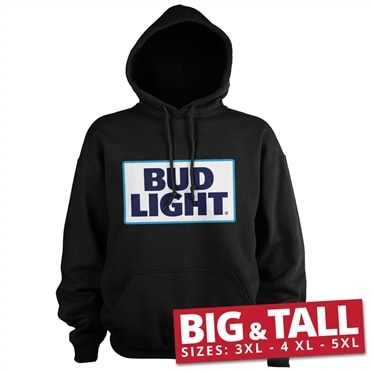 Bud Light Logo Big & Tall Hoodie, Big & Tall Hoodie