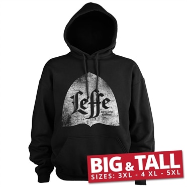 Leffe Distressed Alcove Logo Big & Tall Hoodie, Big & Tall Hoodie