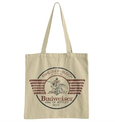 Budweiser Bear & Claw Tote Bag, Accessories