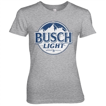 Busch Light Beer Vintage Logo Girly Tee Girly Tee, Girly Tee