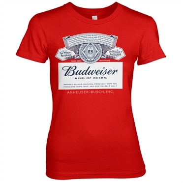 Läs mer om Budweiser Label Girly Tee, T-Shirt