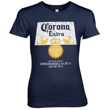 Läs mer om Corona Extra Washed Label Girly Tee, T-Shirt