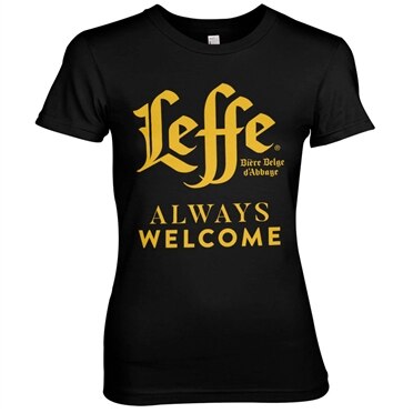 Läs mer om Leffe - Always Welcome Girly Tee, T-Shirt