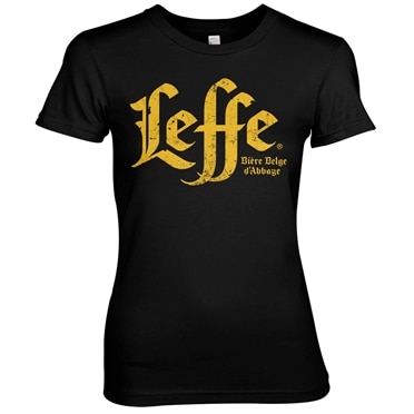 Läs mer om Leffe Washed Wordmark Girly Tee, T-Shirt