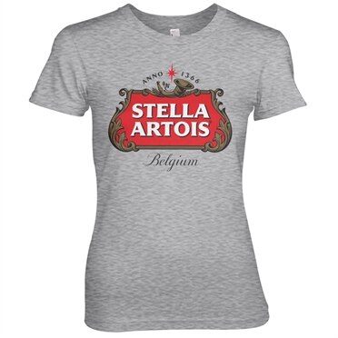 Läs mer om Stella Artois Belgium Logo Girly Tee, T-Shirt