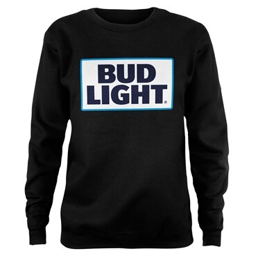 Läs mer om Bud Light Logo Girly Sweatshirt, Sweatshirt