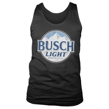 Busch Light Washed Label Tank Top, Tank Top