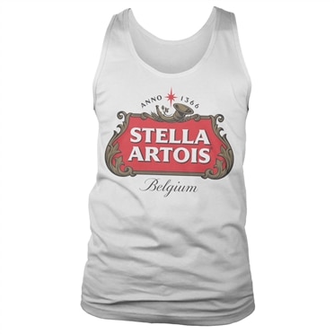 Stella Artois Belgium Logo Tank Top, Tank Top
