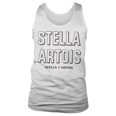 Stella Artois Retro Wordmark Tank Top, Tank Top