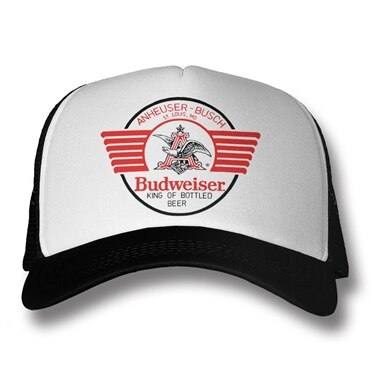 Budweiser Bear & Claw Trucker Cap, Adjustable Trucker Cap