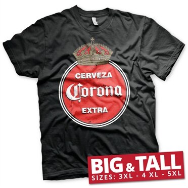 Corona Extra Retro Logo Big & Tall T-Shirt, Big & Tall T-Shirt