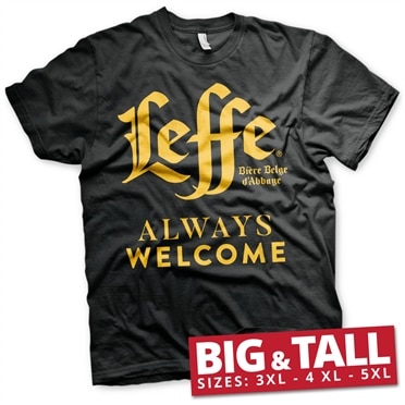 Leffe - Always Welcome Big & Tall T-Shirt, Big & Tall T-Shirt