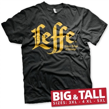 Läs mer om Leffe Washed Wordmark Big & Tall T-Shirt, T-Shirt