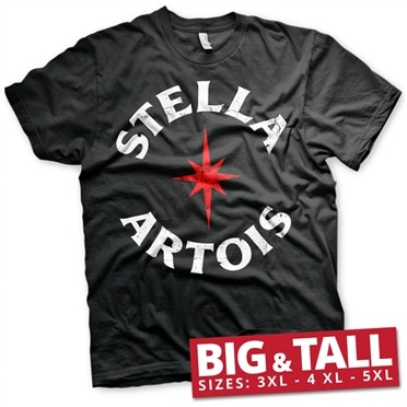 Läs mer om Stella Artois Wordmark Big & Tall T-Shirt, T-Shirt