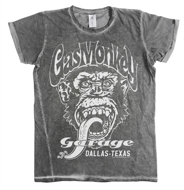 Gas Monkey Garage - Dallas, Texas Urban T-Shirt, Washed Urban T-Shirt