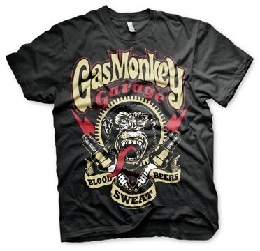 Gas Monkey Garage - Spark Plugs T-Shirt, Basic Tee