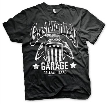 Gas Monkey Garage - American Engine T-Shirt, Basic Tee