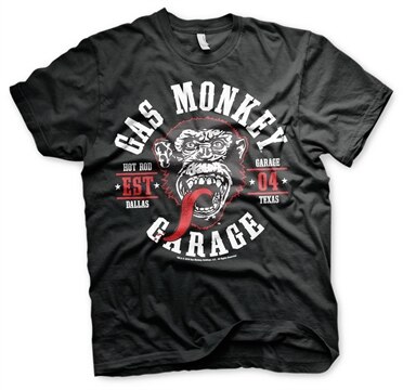 Gas Monkey Garage Round Seal T-Shirt, Basic Tee