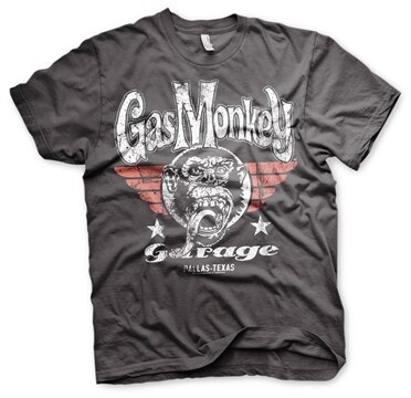 Gas Monkey Garage Flying High T-Shirt, Basic Tee