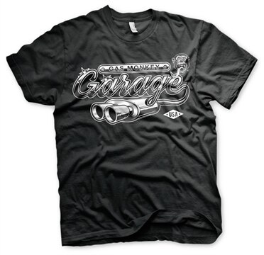 GMG Garage Exhaust T-Shirt, Basic Tee