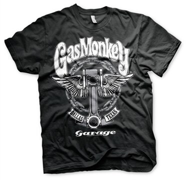 Gas Monkey Garage Big Piston T-Shirt, Basic Tee