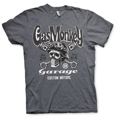 GMG - Custom Motors Skull T-Shirt, Basic Tee