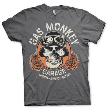 Gas Monkey Garage Skull T-Shirt, Basic Tee