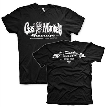 Gas Monkey Garage Bar Knuckles T-Shirt, Basic Tee