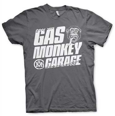 Gas Monkey Garage Tire Tracks T-Shirt, Basic Tee