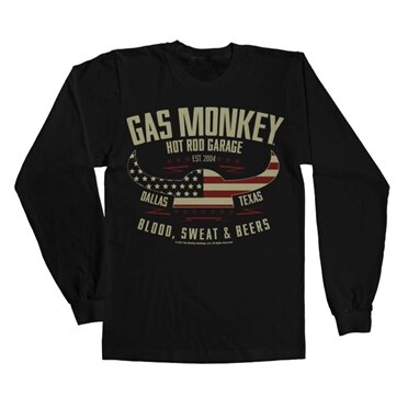 Gas Monkey Garage American Viking Long Sleeve Tee , Long Sleeve Tee