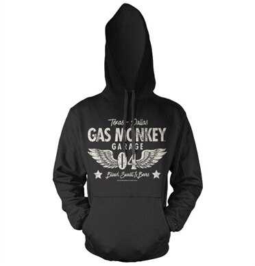Gas Monkey Garage 04-WINGS Hoodie, Hooded Pullover