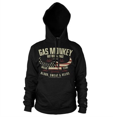 Gas Monkey Garage American Viking Hoodie, Hooded Pullover